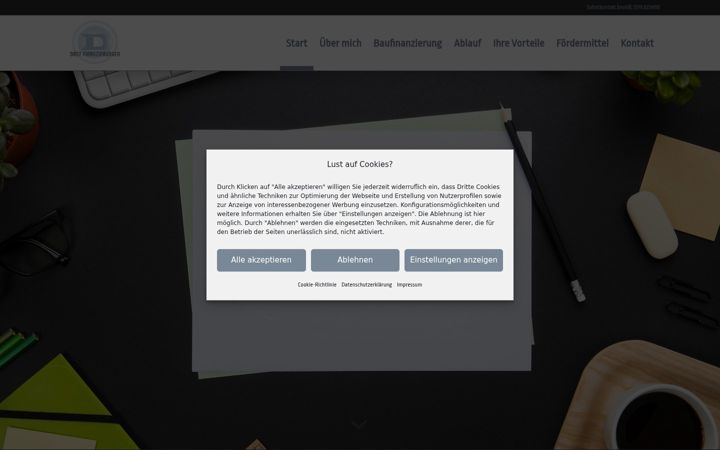 Screenshot of dastfinanz.de