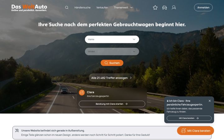 Screenshot of dasweltauto.at