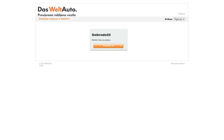 Skærmbillede af dasweltauto.com.hr