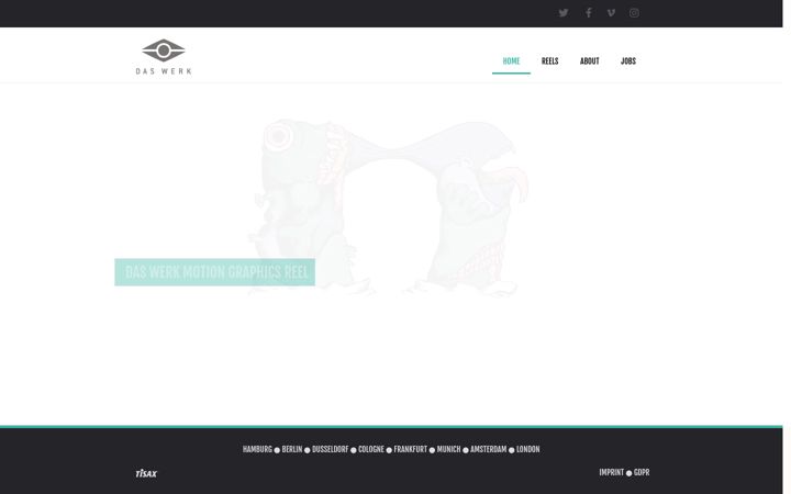 Screenshot of daswerk.com