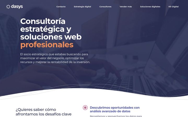 Screenshot of dasysweb.com