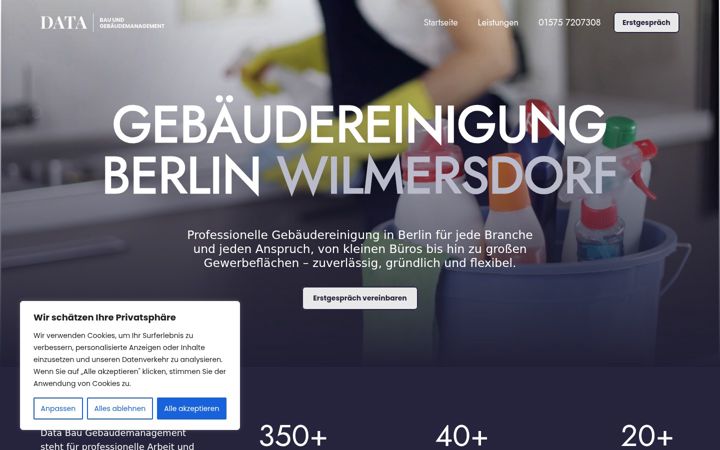 Screenshot of data-bau-gebaeudemanagement.de
