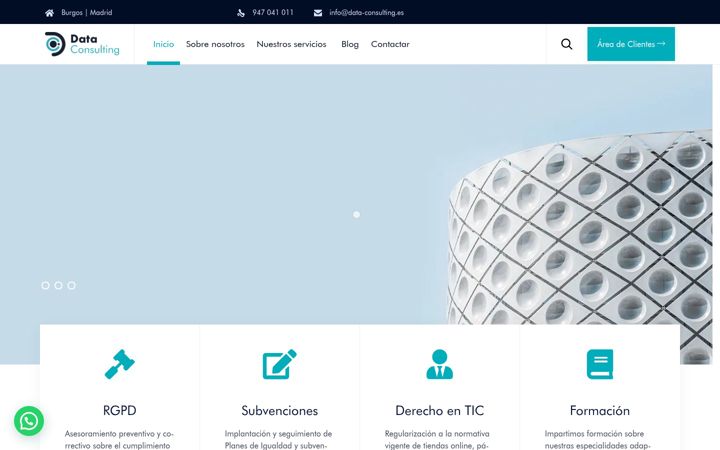 Screenshot di data-consulting.es