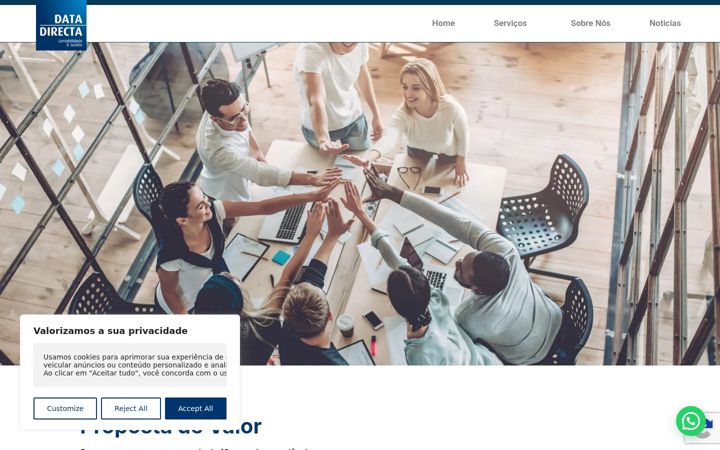 Screenshot of data-directa.pt