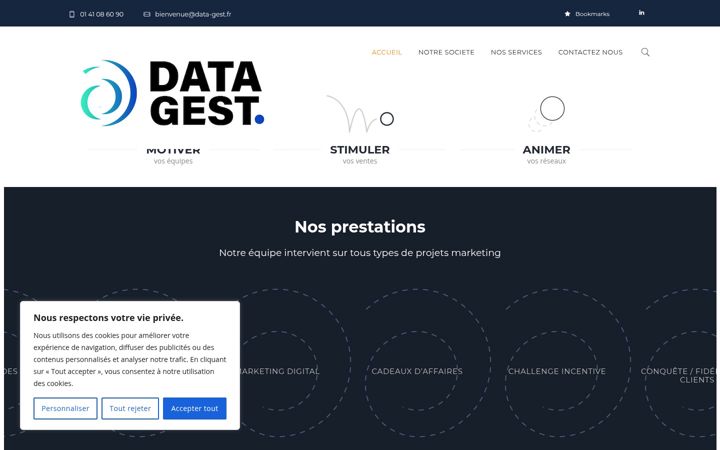 Zrzut ekranu data-gest.fr