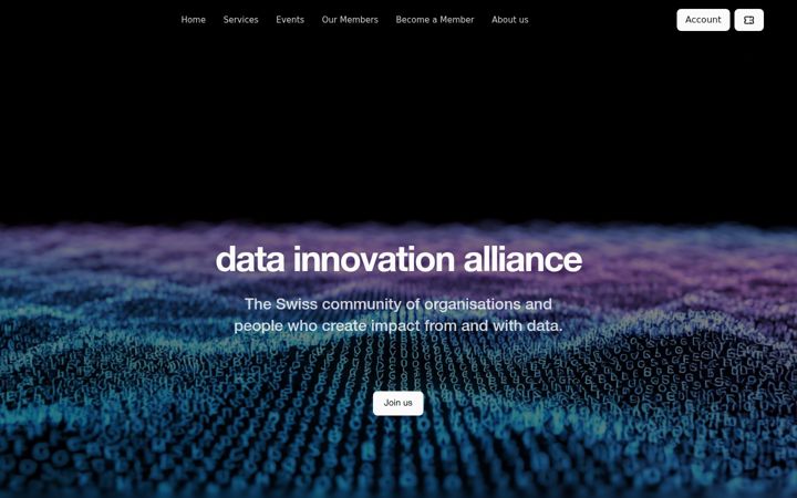 Screenshot of data-innovation.org