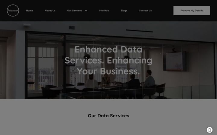 Screenshot of data-scope.co.uk