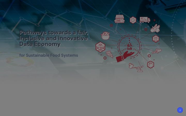 Screenshot of data4food2030.eu