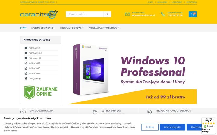 Screenshot του databits24.pl