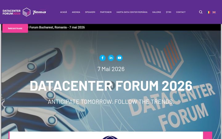 Ekrānuzņēmums no datacenter-forum.ro