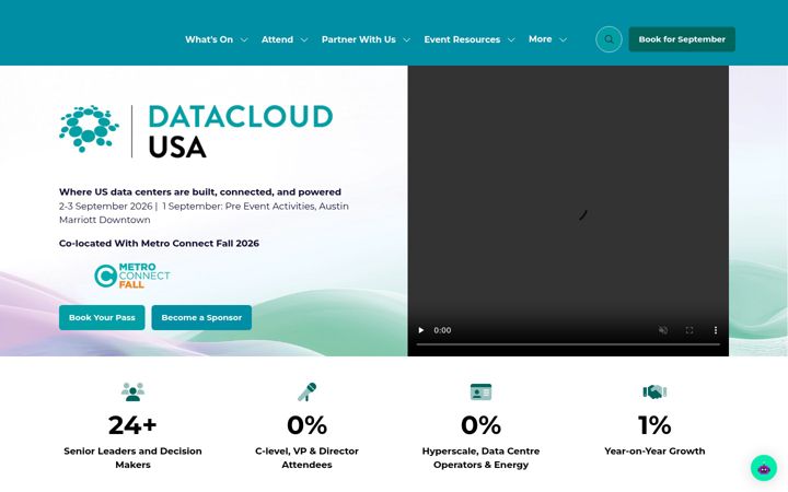 Screenshot of datacloud-usa.com