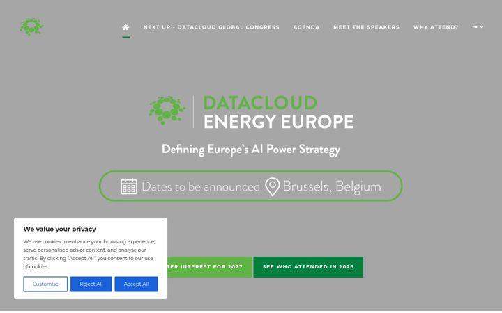Screenshot of datacloudenergy.com