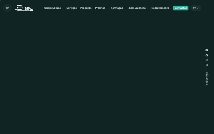 Screenshot of datacolab.pt