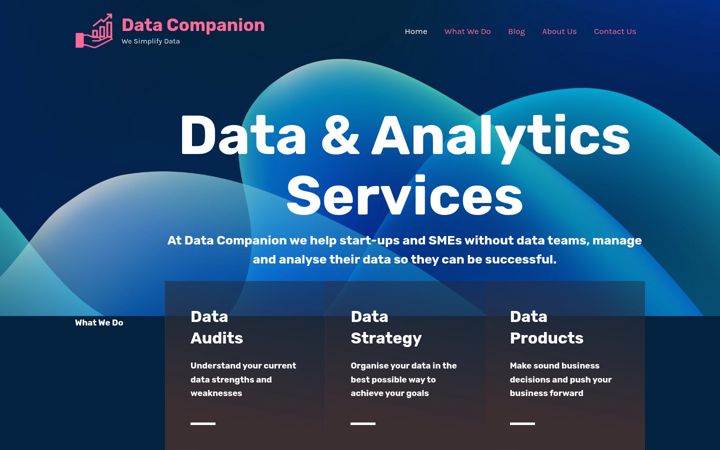 Ekrānuzņēmums no datacompanion.co.uk