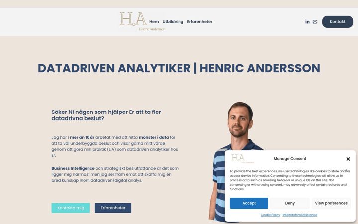 Snimka zaslona za datadetektiven.se