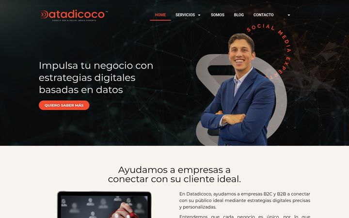 Screenshot of datadicoco.com