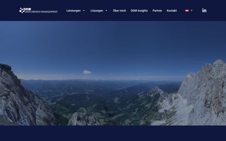 Screenshot of datadrivenmanagement.at