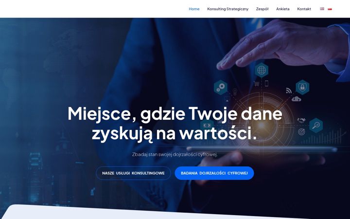Screenshot of dataechelon.eu