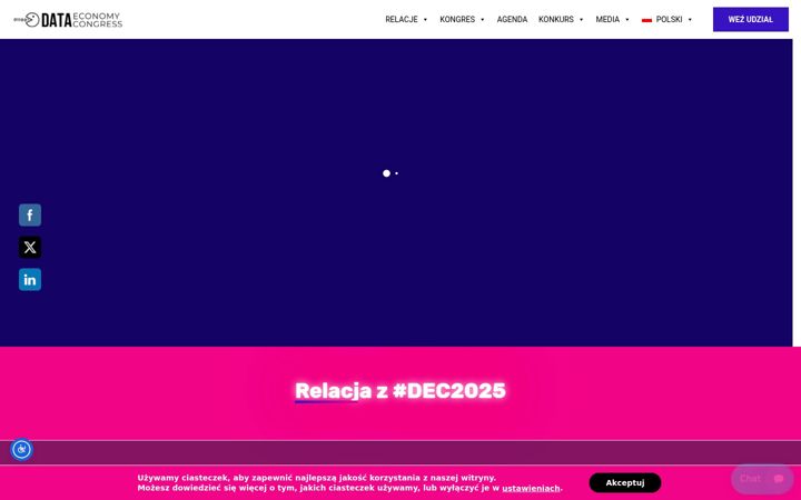 Screenshot του dataeconomycongress.pl
