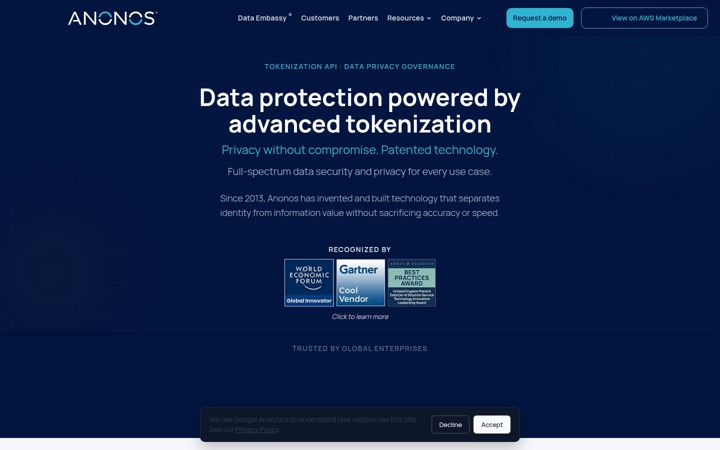 Screenshot of dataembassy.com