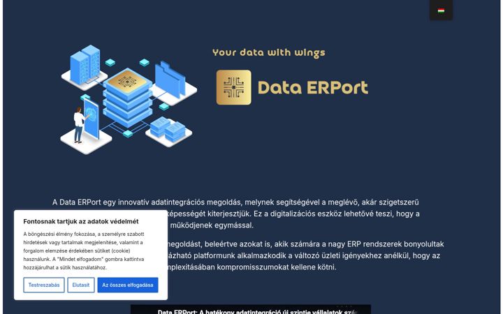 Screenshot of dataerport.com