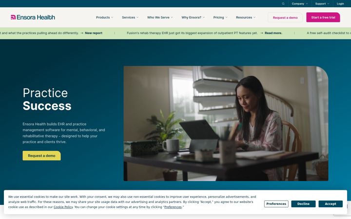 Screenshot of datafinch.com