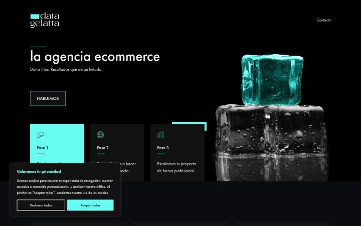 Screenshot of datagelatta.com