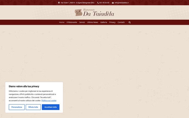 Screenshot of dataiadela.it