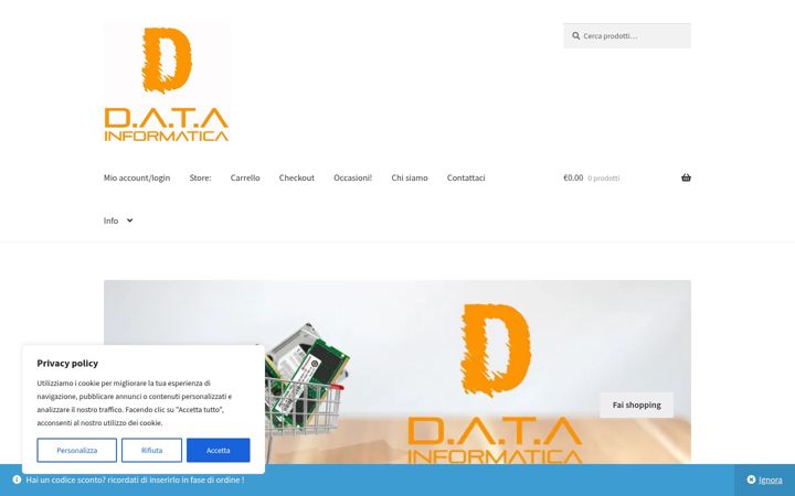 Screenshot von datainformatica.it