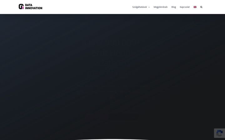 Screenshot of datainno.eu