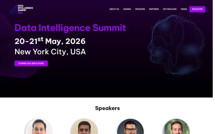 Screenshot di dataintelligencesummit.com