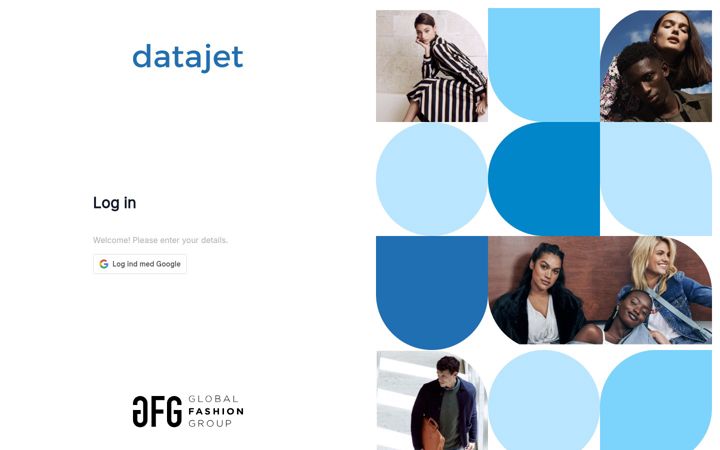 Skærmbillede af datajet.io