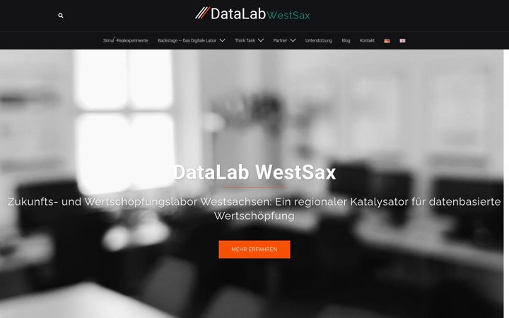 Screenshot of datalab-westsax.de