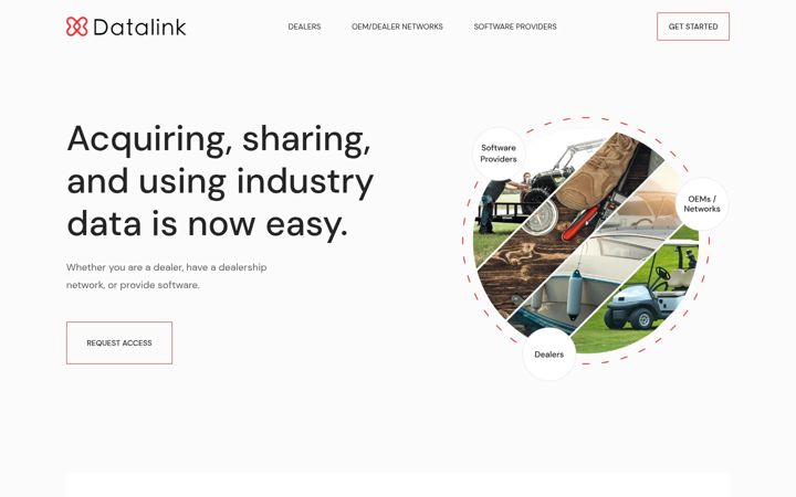 Screenshot of datalink.ai
