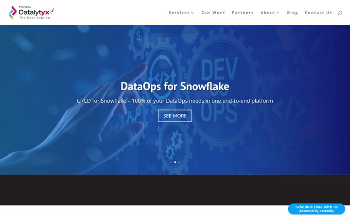 Skjermbilde av datalytyx.com