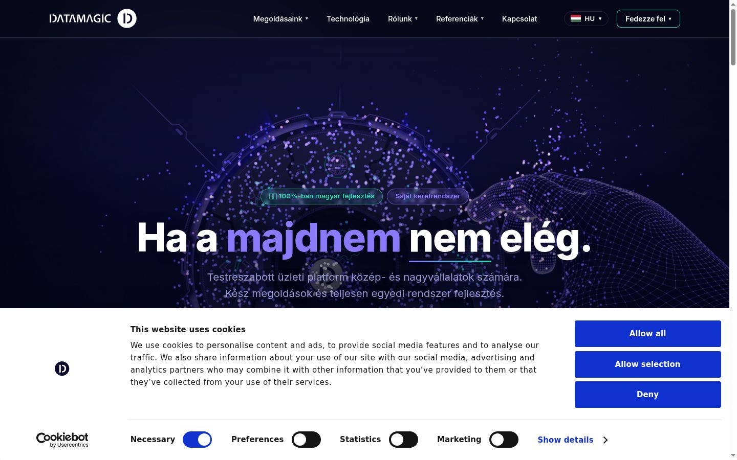 Zrzut ekranu banera zgody wyświetlanego przed jakąkolwiek interakcją