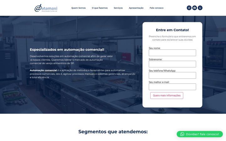 Képernyőkép: datamaxiautomacao.com.br