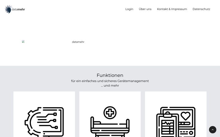 Screenshot of datamehr.de