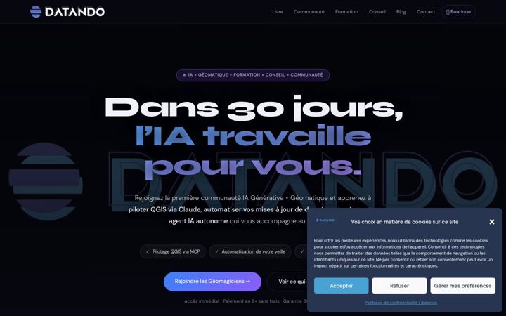 Zrzut ekranu datando.fr