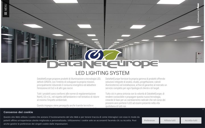 Screenshot of dataneteurope.it