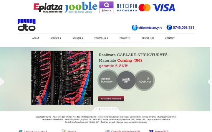 Ekrānuzņēmums no dataovy.ro