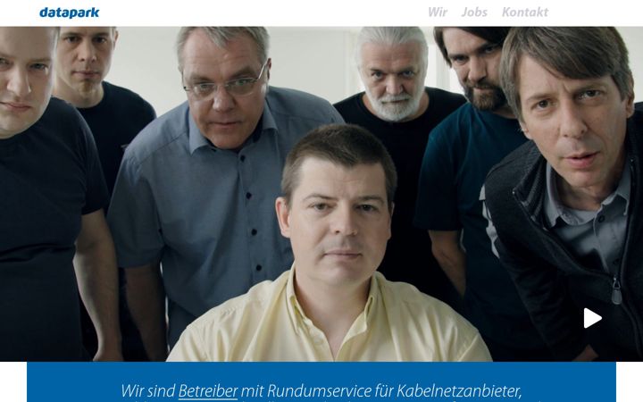 Screenshot ta' datapark.ch