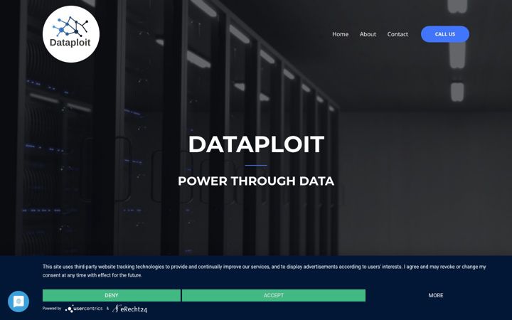 Screenshot of dataploit.de