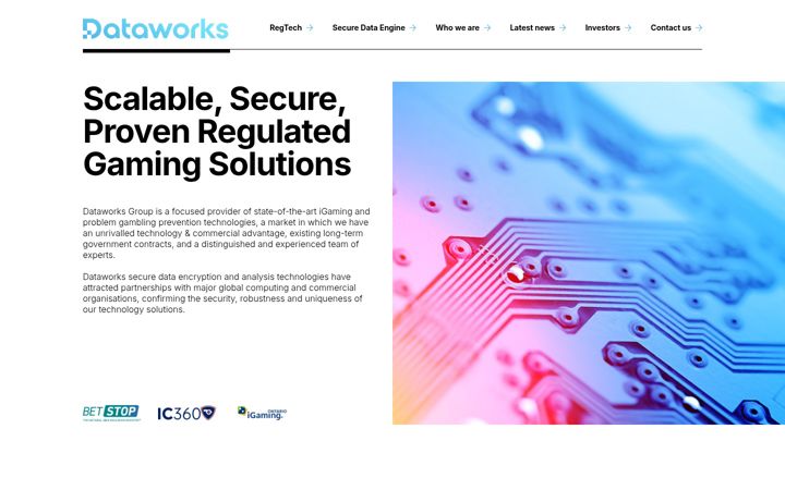Screenshot of datapowa.co.uk