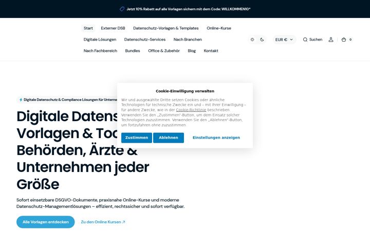 Screenshot of dataprotection2go.com