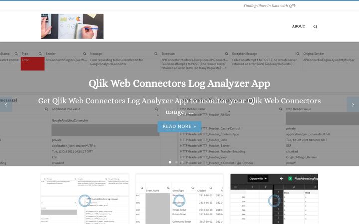 Screenshot of dataqlues.com