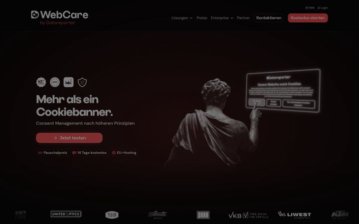 Screenshot of datareporter.eu