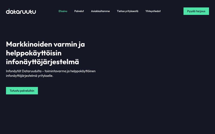 Skjermbilde av dataruutu.fi