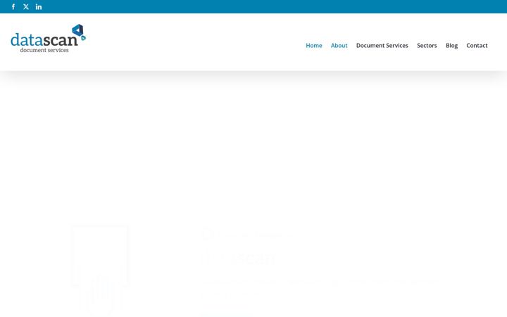 Screenshot di datascan.ie