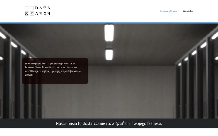 Screenshot of datasearch.pl